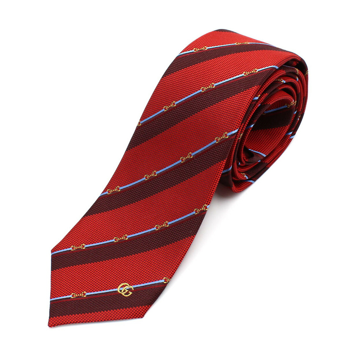 グッチ GUCCI タイ TIE 導管ビット 地絹ジャカード 765041-4EABA-6469 メンズ 赤いこと系