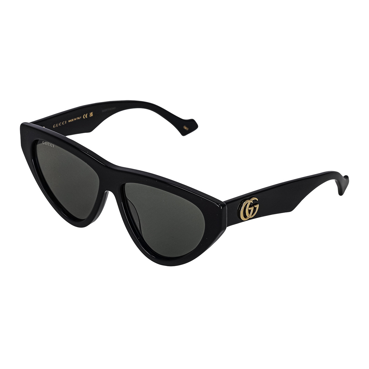 グッチ GUCCI サングラス アイウェア UVカット GG1333S-001 逆三角形 レディース ブラック+グレー｜Salada Bowl-おしゃれブランド通販