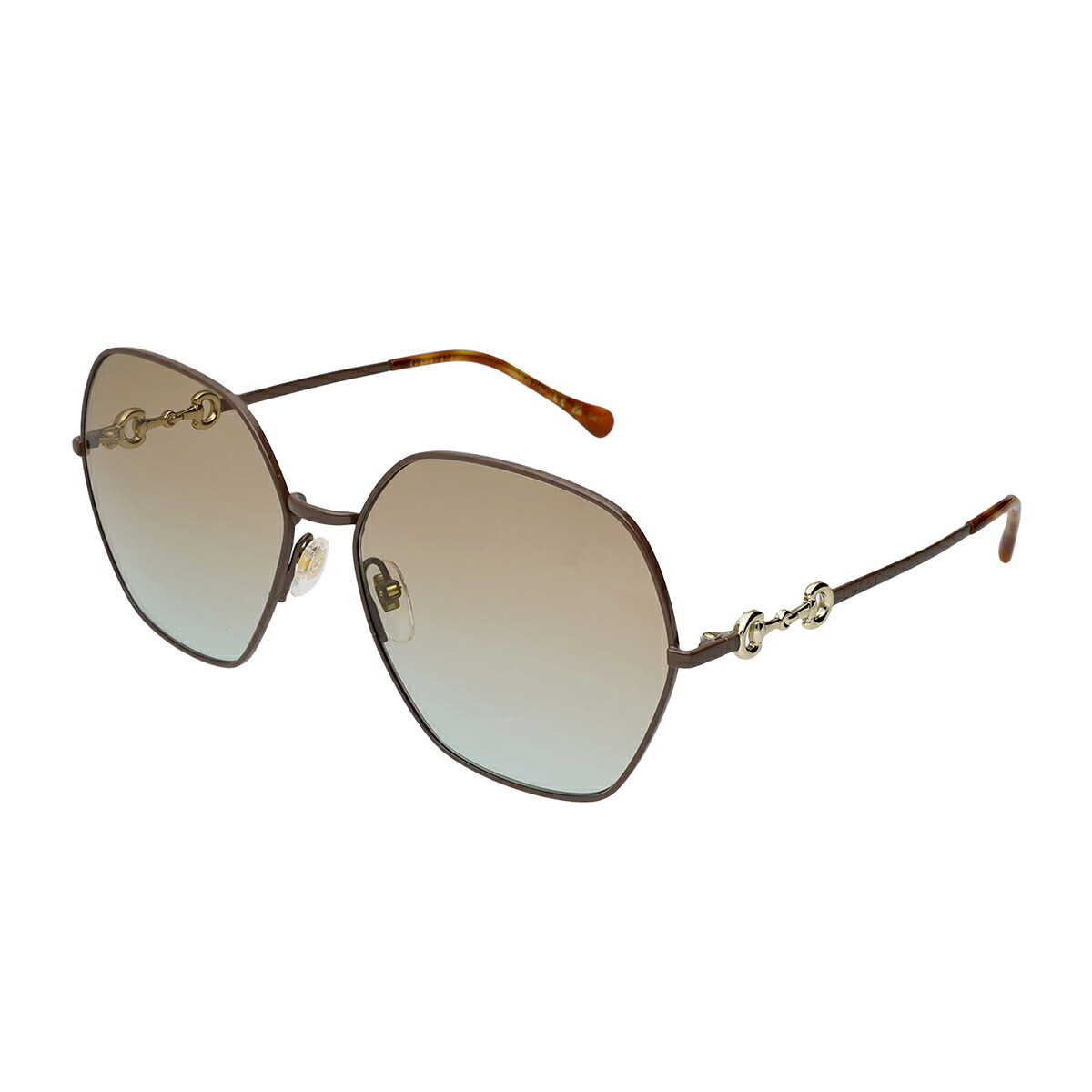 グッチ GUCCI サングラス アイウェア UVカット スクエア GG1335S-004 レディース ブラウン｜Salada Bowl-おしゃれブランド通販