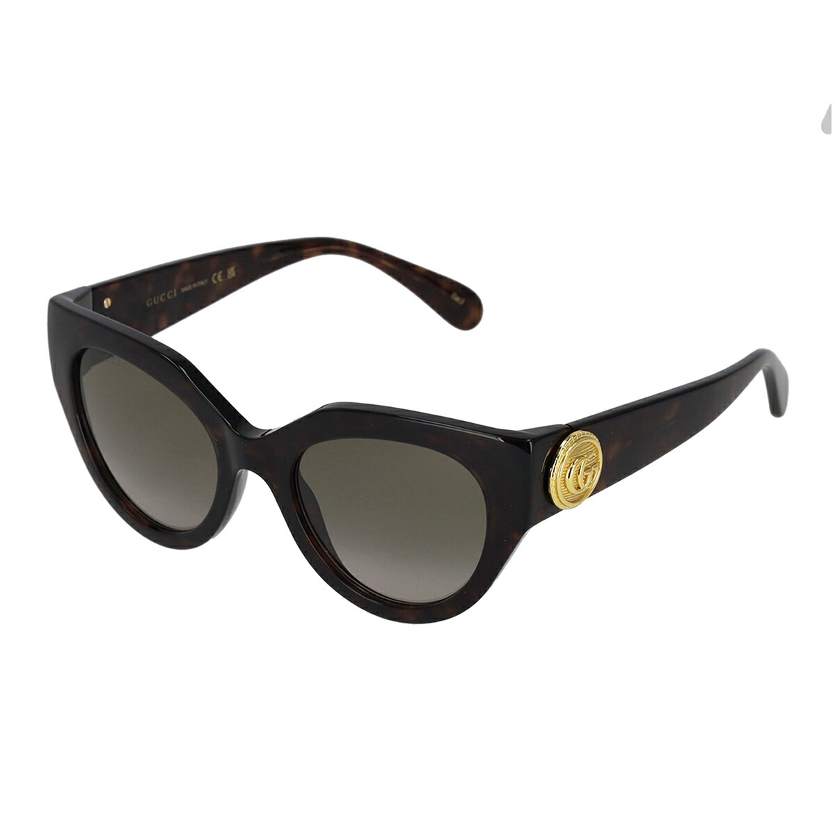 グッチ GUCCI 黒眼鏡 アイウェア UV取りすてる 夢見鳥 GG1408S-003 レディース ハバナ+薄墨色