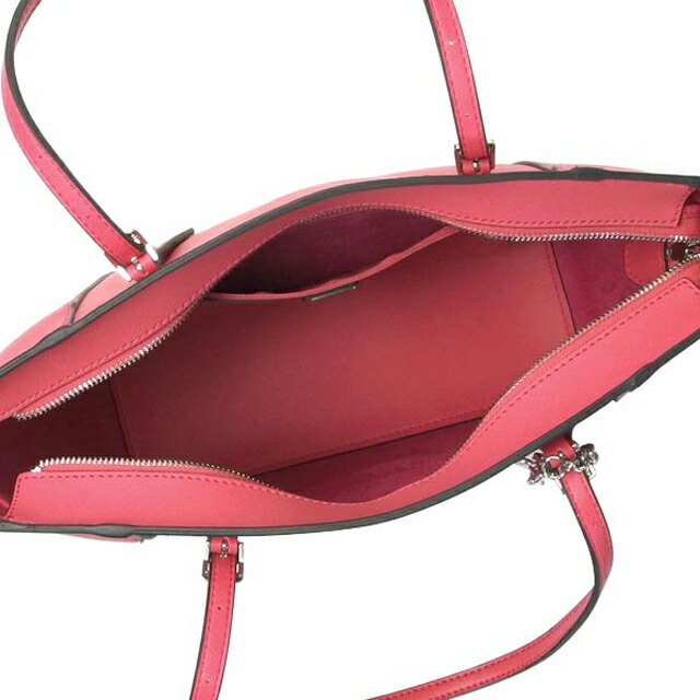 Salada Bowl Brand New Guess Handbag Shoulder Bag Tote Brand New Guess Handbag Shoulder Bag Tote Charms Shawl Embossing Leather Pink Bags