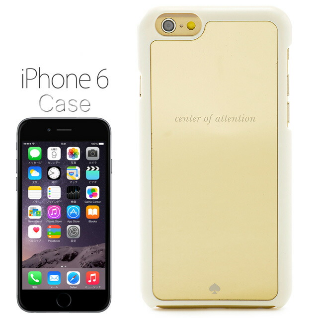 楽天市場 アウトレット ケイト スペード Kate Spade New York レジン アイフォン 6 6s ケース センター オブ アテンション 注目の的 Resin Iphone 6 6s Case Center Of Attention ゴールドミラー Goldmirror Iphone6 6sケース アイフォンケース アイフォン6 6sケース