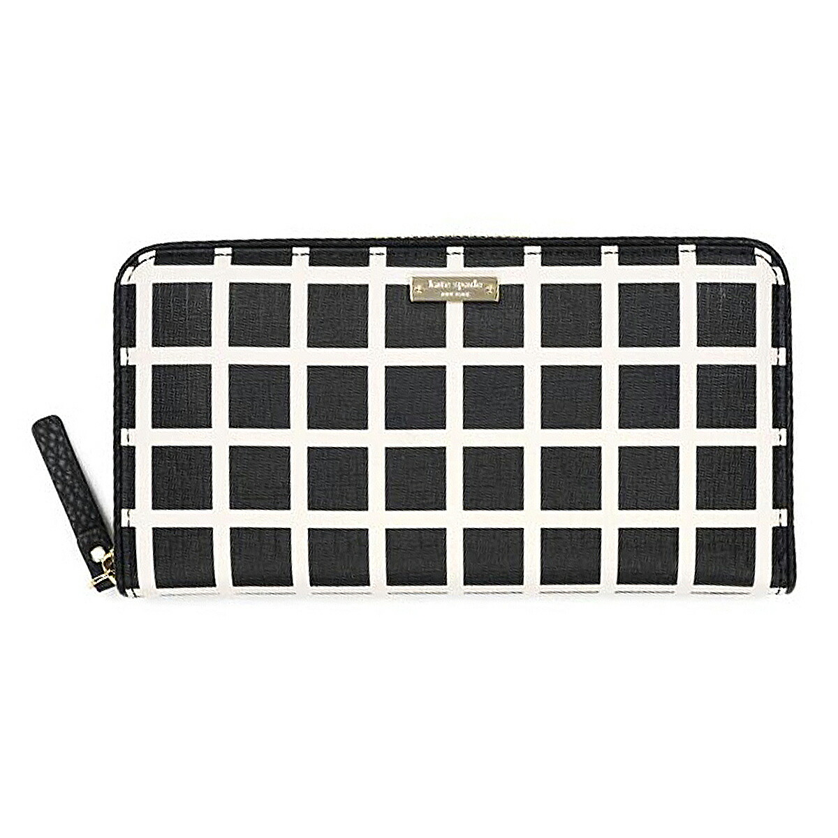 オプチミズムデパートメントストアsale客体商いもの ケイト スペード Kate Spade New York Lacey ラウンド ジッパーお祝い頭人札入 Black Pebble 黒人 ペブル 長財布 ラウンドファスナー レディース 深見草 財布 新作 原則尊厳さ 商標名 本革 ぶらんど 奥様 人望 小粋