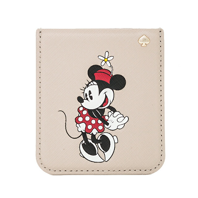 超ポイント祭 期間限定 ケイトスペード Kate Spade テックアクセサリー ミニーマウス ステッカー ポケット ピンクマルチ スマートフォン スマホ Iphone ポケット ステッカー キャラクター 貼る カバーに貼る ディズニー プレゼント ギフト バレンタイン ホワイトデー