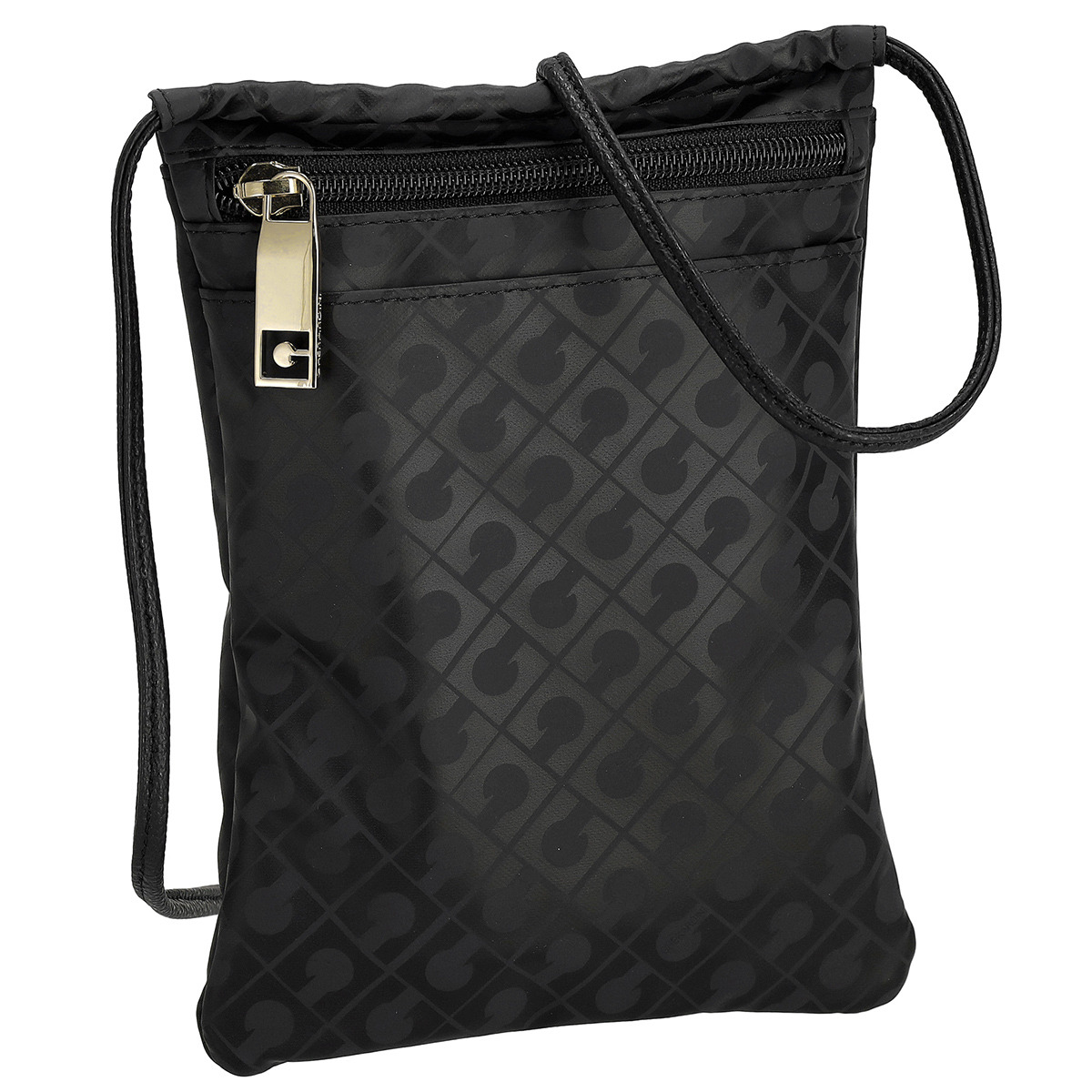ゲラルディーニ GHERARDINI バッグ ショルダーバッグ 斜め掛けバッグ GHB0118 EXCALIBUR TESSUTO SOFTY TRAVEL SMALL BAG ソフティ トラベルスモールバッグ レディース ブラック系｜Salada Bowl-おしゃれブランド通販