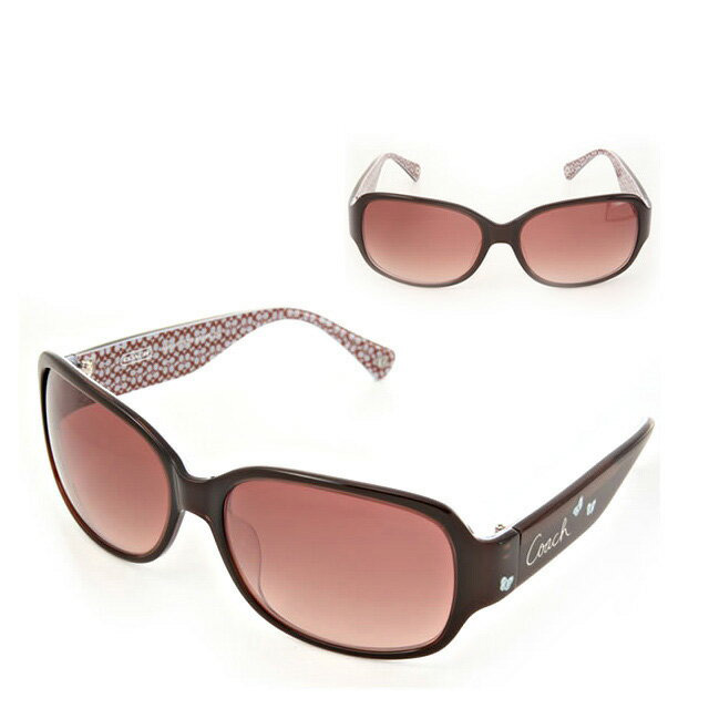 coach sunglasses on model