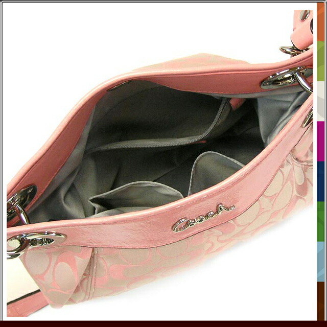 Salada Bowl COACH outlet coach bags F17599 SVAF8 pink signature COACH