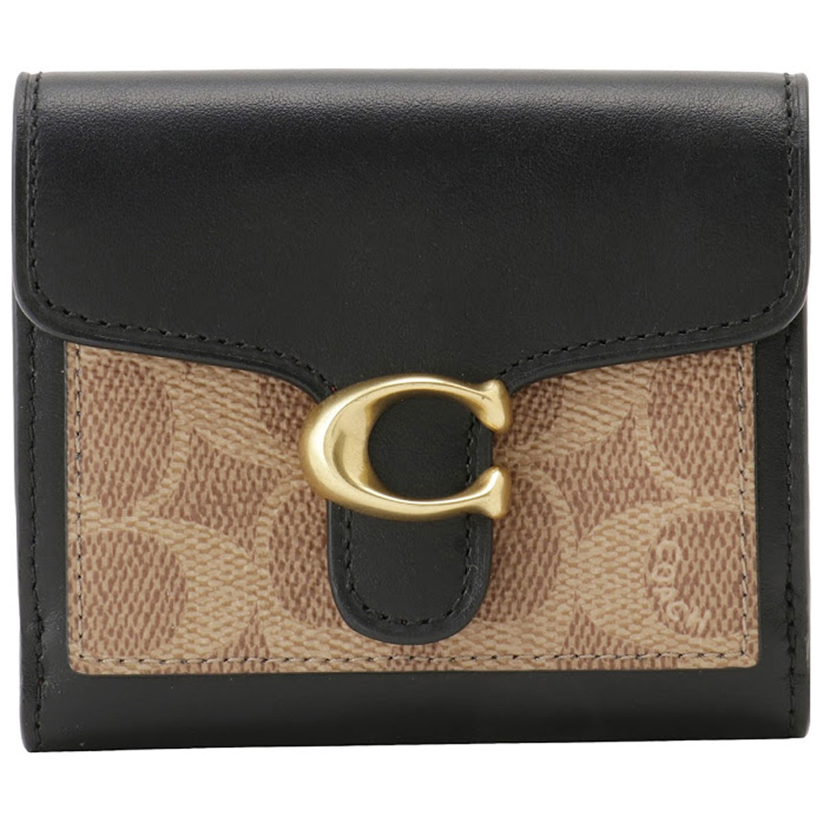 楽天市場 コーチ Coach 財布 85994 B4ooh 小銭れ付き 二つ折り財布 Colorblock Tabby Small Wallet タビー カラーブロック シグネチャー キャンバス スモール ウォレット Bwco01017l Tan Black タン ブラック ボルドー系 Salada Bowl おしゃれブランド通販