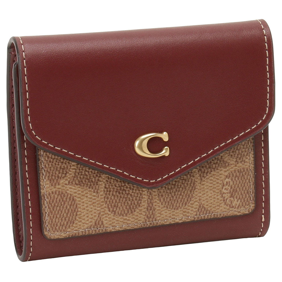 COACH ワインレッド 三つ折り財布 楽天市場】＼2000円OFF+全品5倍☆7/25限定／ コーチ COACH C2328