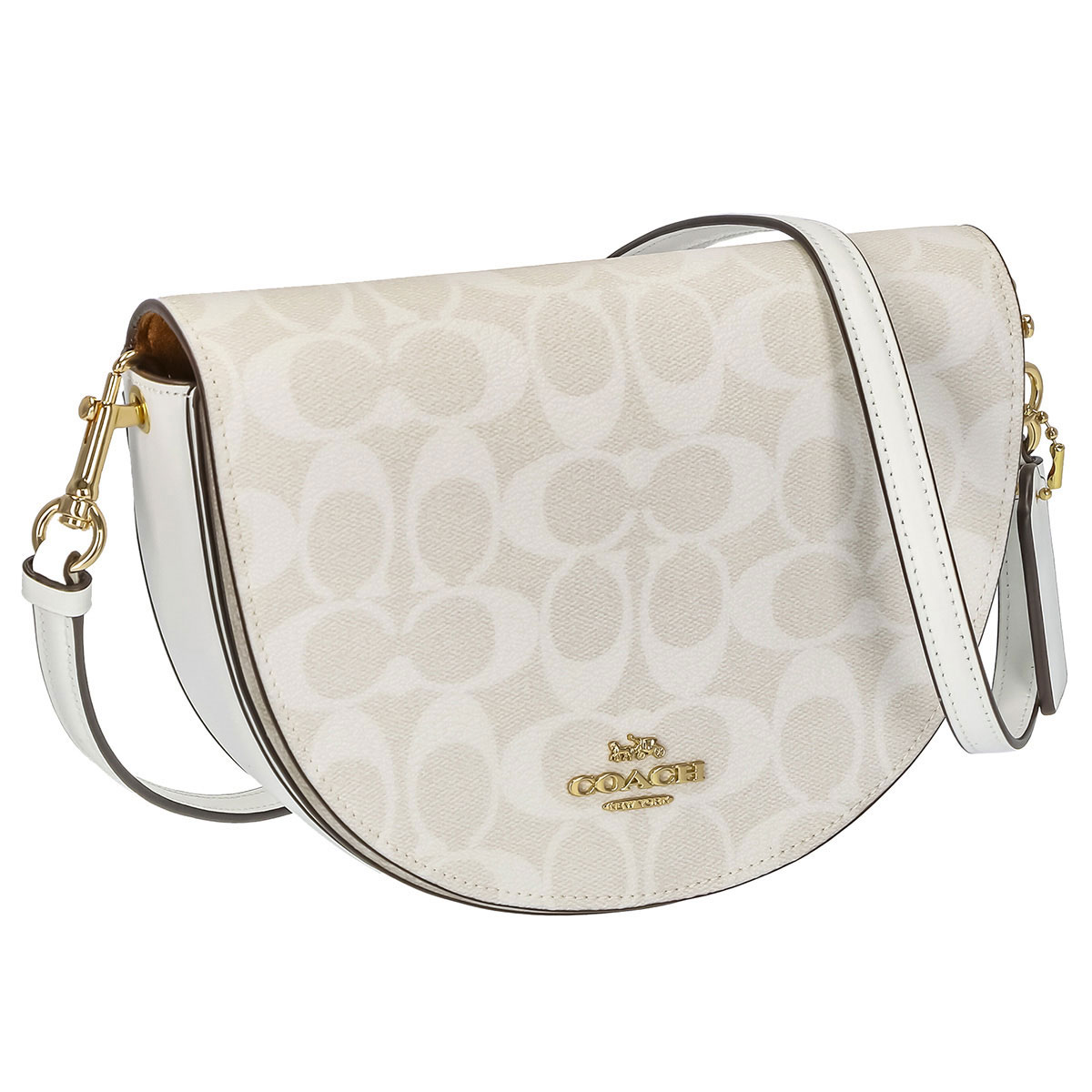 【百貨店SALE客体商いもの】コーチファクトリー COACH FACTORY ショルダーバッグ C1430 IMRFF 曲がったがけ御徒面子 白いこと系