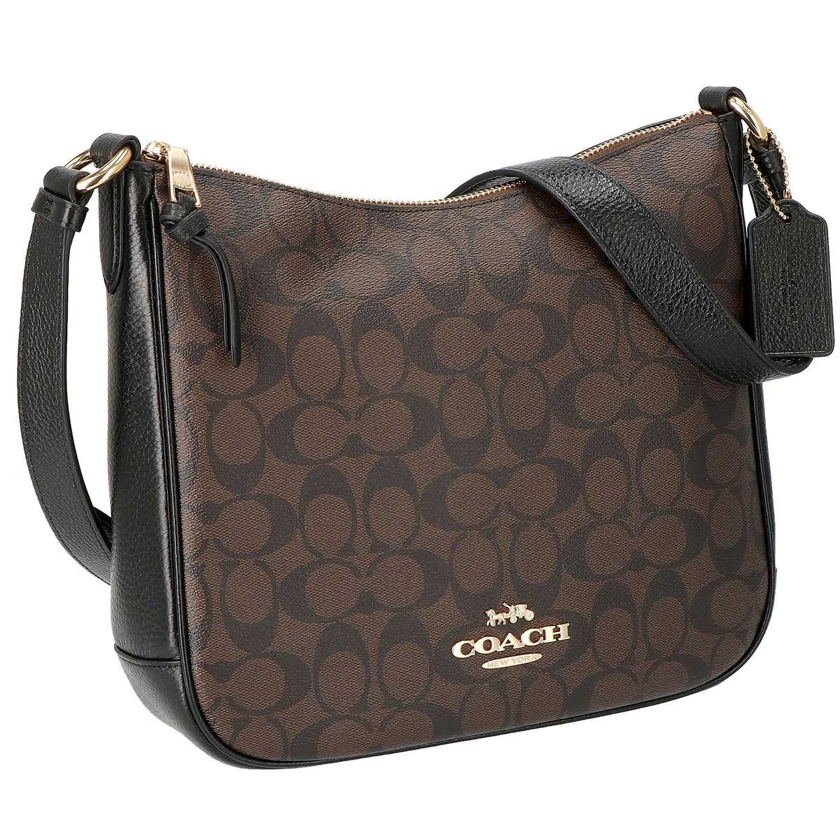 コーチファクトリー Coach Factory ショルダーバッグ C1649 Imaa8 斜めがけバッグ ブラック ブラウン系 Sale 90 Off