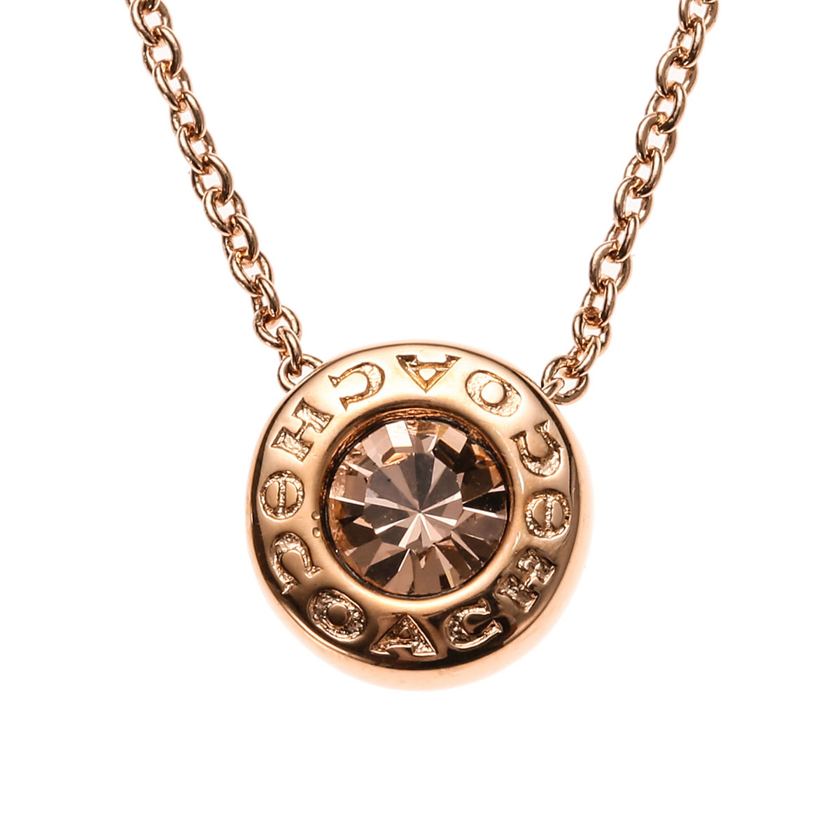 コーチファクトリー COACH FACTORY ネックレス ペンダント F54514 RGD レディース アクセサリー ローズゴールド|Salada Bowl-おしゃれブランド通販