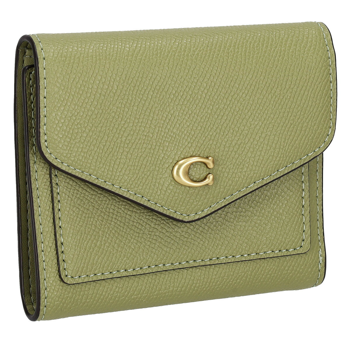 コーチ コンパクト スモール 三つ折り 折財布 レザー くすみカラー C2328 COACH コーチ 財布 レディース 三つ折り財布 WYN SMALL WALLET