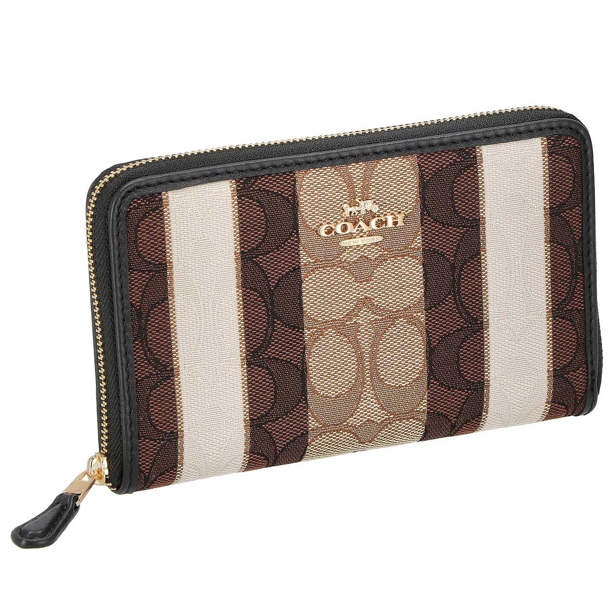 コーチファクトリー COACH FACTORY 財布 中長財布 ラウンドファスナー長財布 小銭入れ付き C4297 IMLOV レディース メンズ マルチカラー｜Salada Bowl-おしゃれブランド通販