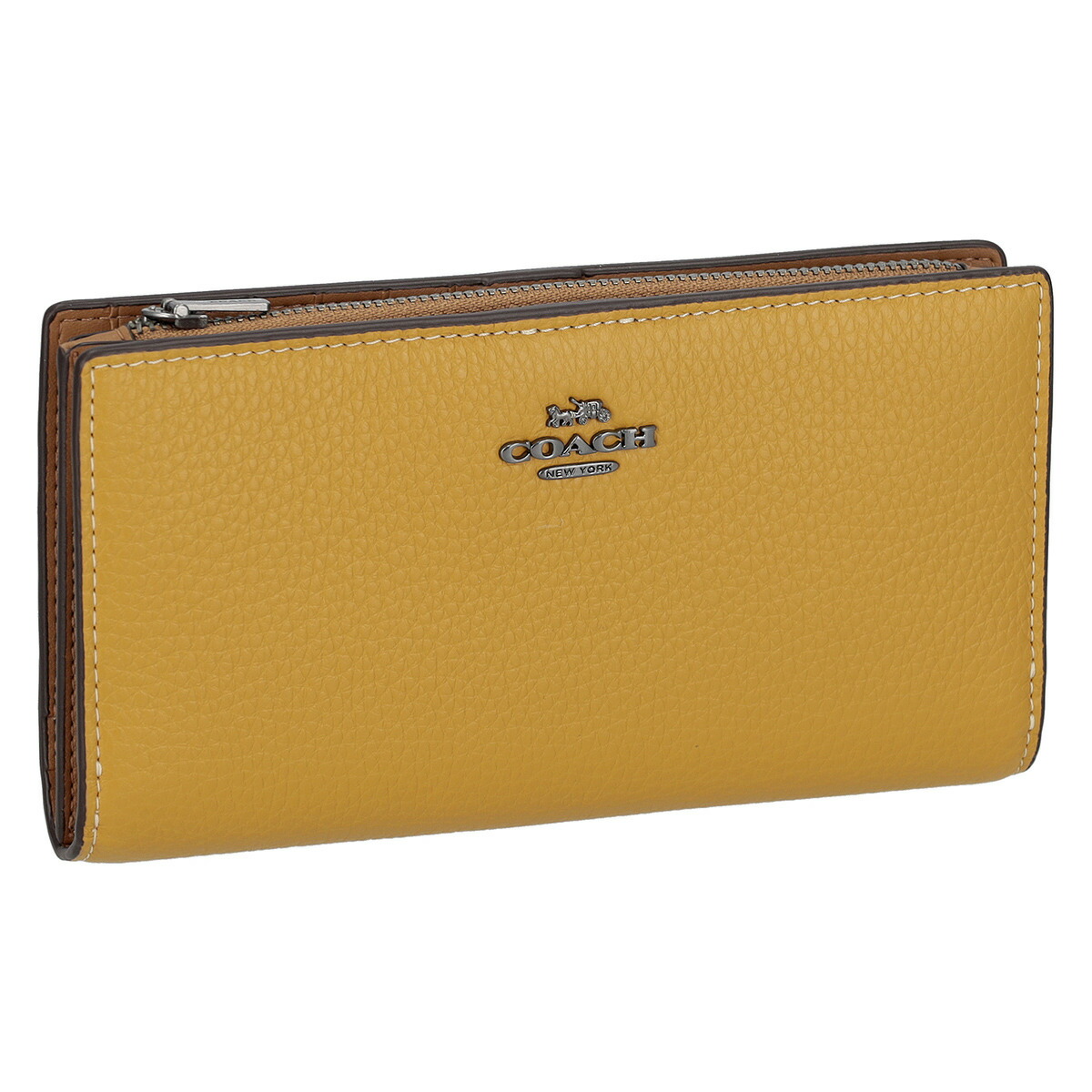 コーチ職 製造所 COACH FACTORY 逃げ路 札入れ 長札入れ C8329 QBMWQ レディース メンズ 黄み系 メンズ財布-財布・ケース
