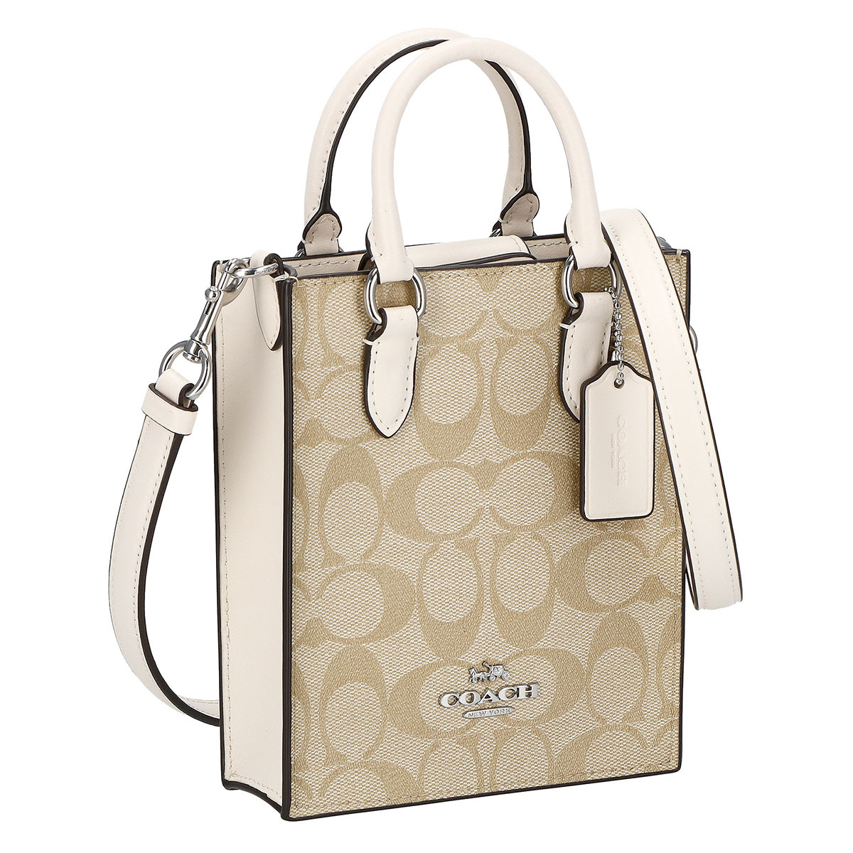 コーチファクトリー COACH FACTORY バッグ ハンドバッグ 2WAY トートバッグ 手提げ 肩掛け 斜め掛け ショルダーバッグ CJ494 SIGHA レディース ホワイト系+ベージュ系