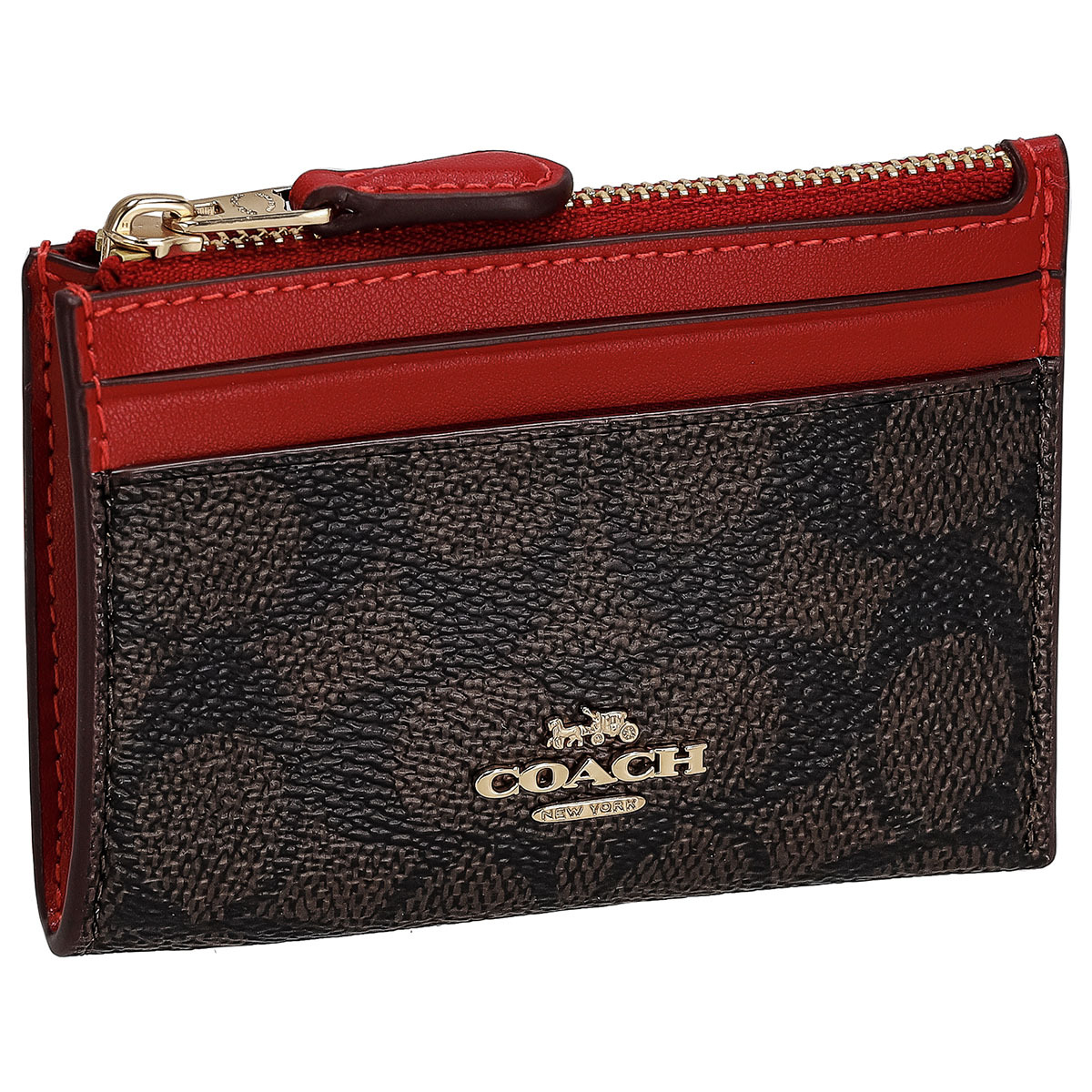 未使用✨COACH コインケース　シグネチャー パテントレザー ラウンドエンボス 楽天市場】コーチ コインケース COACH 小銭入れ ラウンド