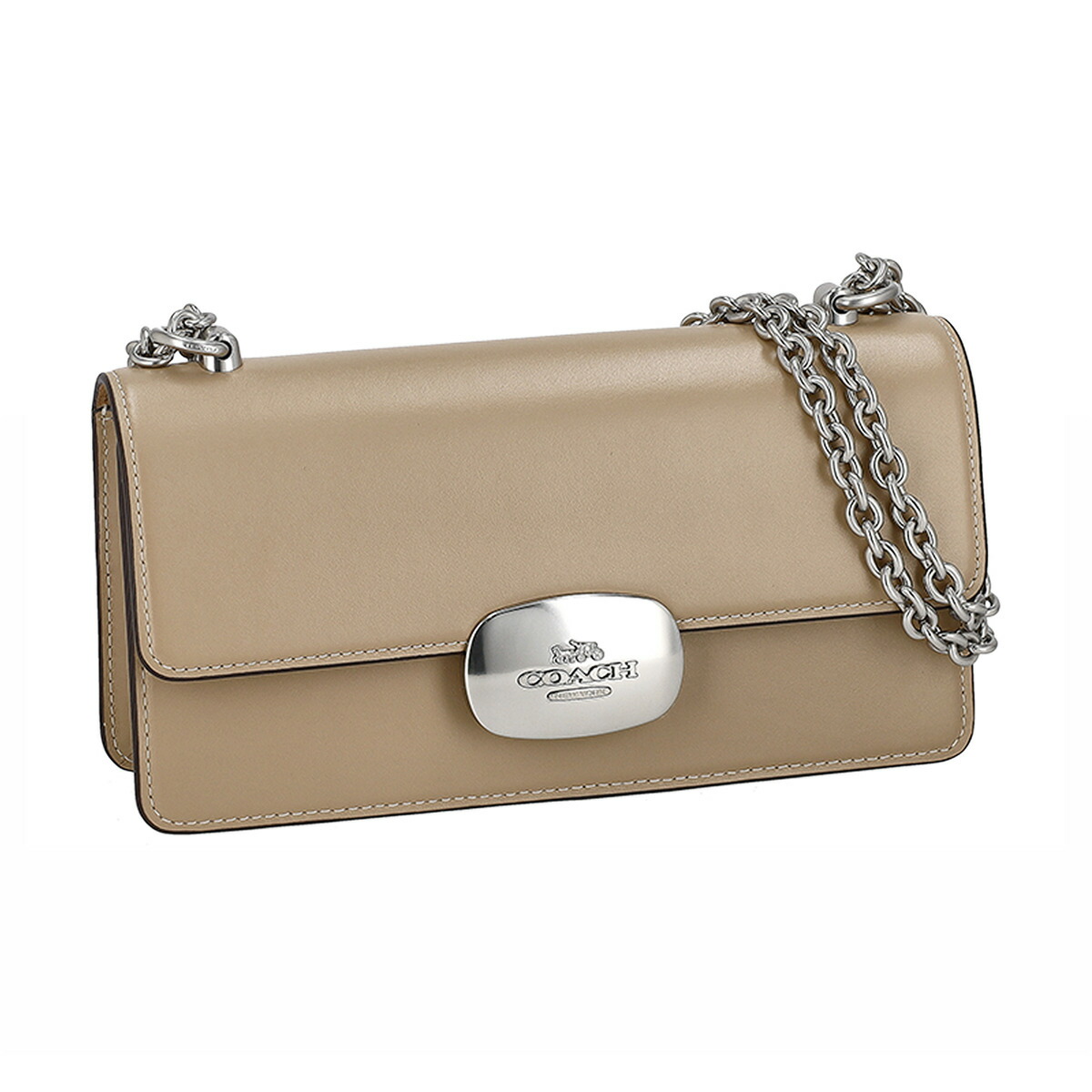 コーチファクトリー COACH FACTORY バッグ ショルダーバッグ 斜め掛けバッグ エライザ CP008 SV/TP レディース ブラウン