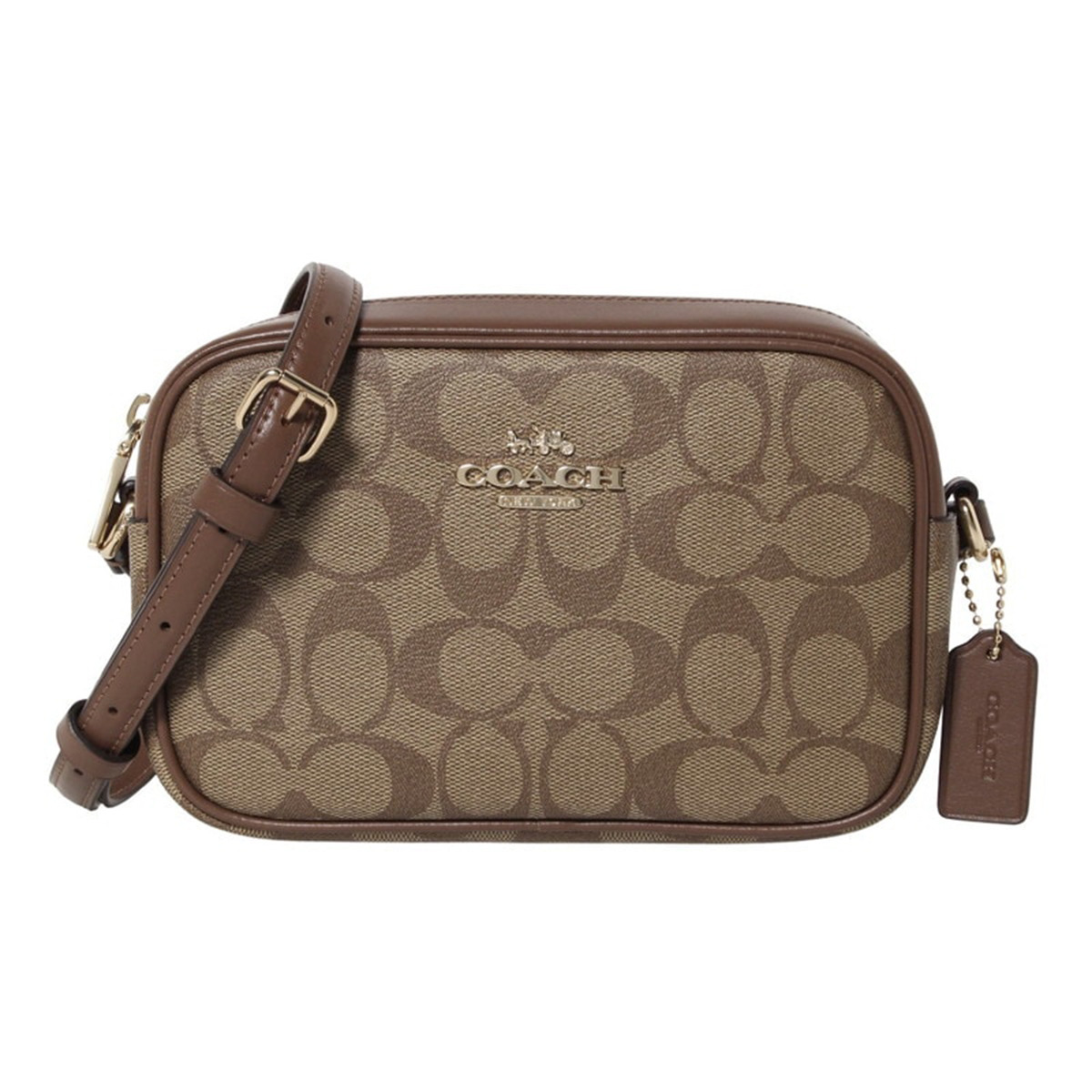 コーチ ファクトリー アウトレット COACH FACTORY バッグ ショルダーバッグ 斜めがけショルダーバッグ CQ874 IME74 レディース カーキ+サドル|Salada Bowl-おしゃれブランド通販