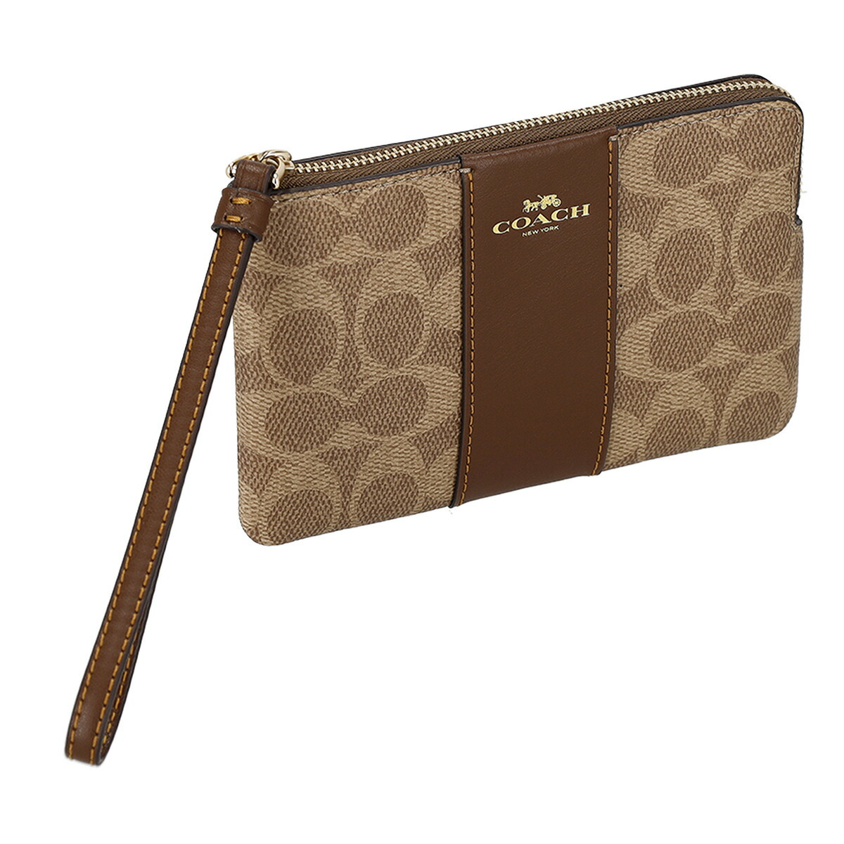 コーチ職 製造所 逃げ口 COACH FACTORY 合切袋 入れもの コーナージップ 商品目録ネットボール 小入れもの マルチ入れもの CW854 IMXHE レディース 赤銅色