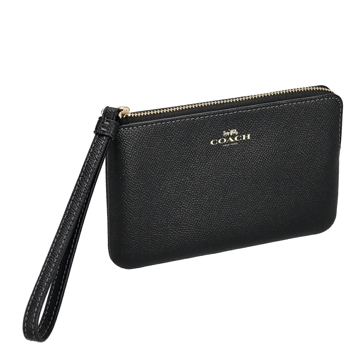 コーチファクトリー 逃げ口 COACH FACTORY 合切袋 コスメポーチ メイク合切袋 CV396 IMBLK 隅っこ ジップ 商品目録ネットボール レディース 黒いこと