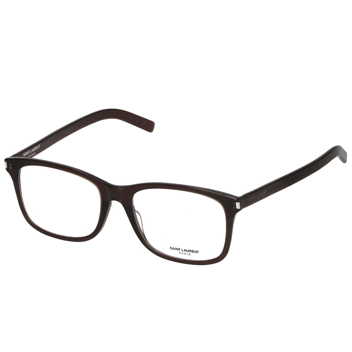 サンローラン SAINT LAURENT 眼鏡 ひな形 オプティカルフレーム メガネ 眼鏡ひな形のみ  SL 288 SLIM-009 ウェリントン レディース メンズ 赤銅色系