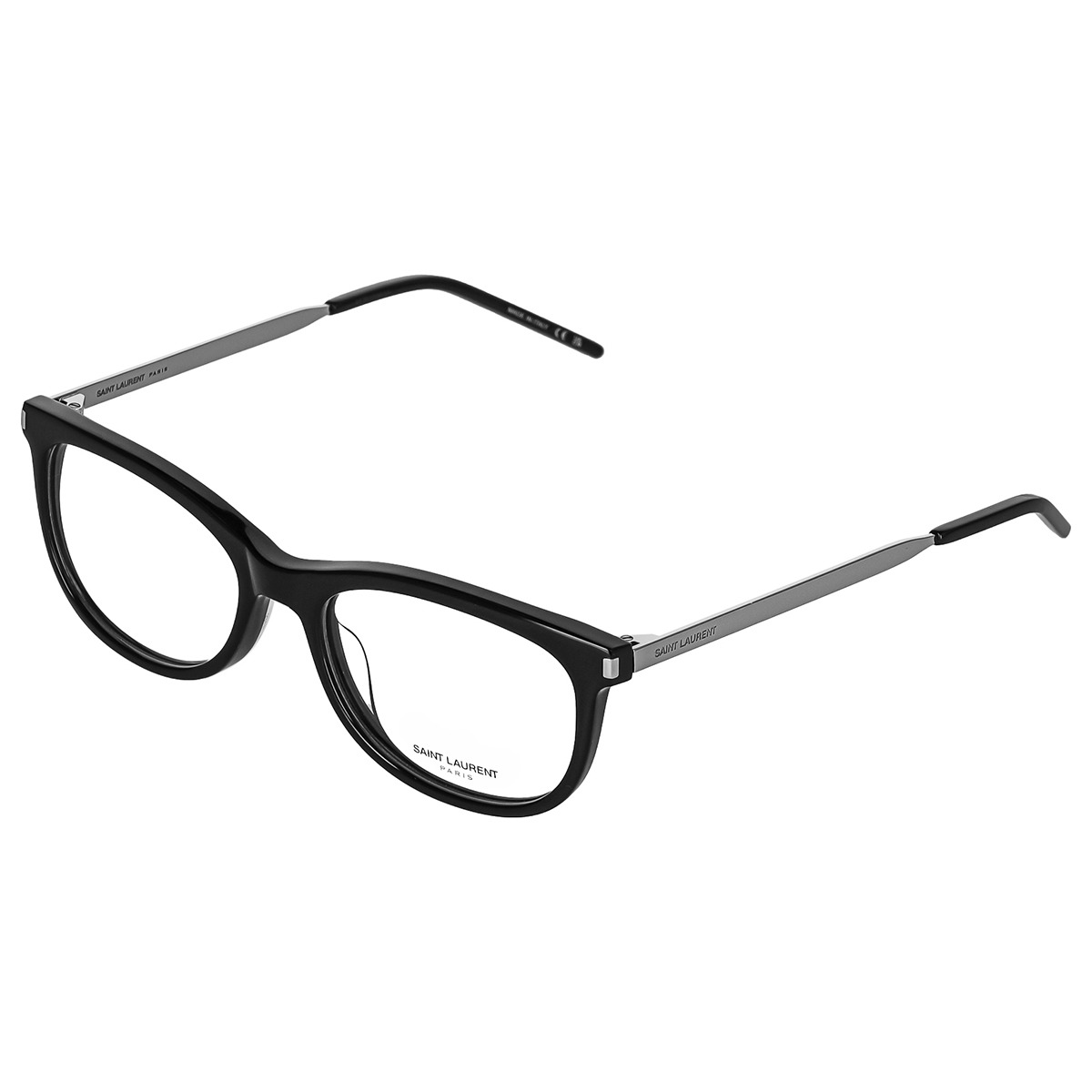 サンローラン SAINT LAURENT 眼鏡 ひな形 オプティカルフレーム メガネ 眼鏡ひな形のみ  SL 513-001 稲荷 レディース 黒いこと