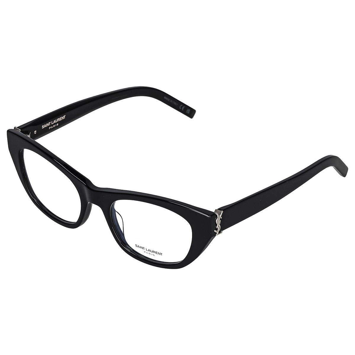 サンローラン SAINT LAURENT メガネ フレーム オプティカルフレーム 眼鏡 メガネフレームのみ SL M80-001 フォックス レディース ブラック｜Salada Bowl-おしゃれブランド通販