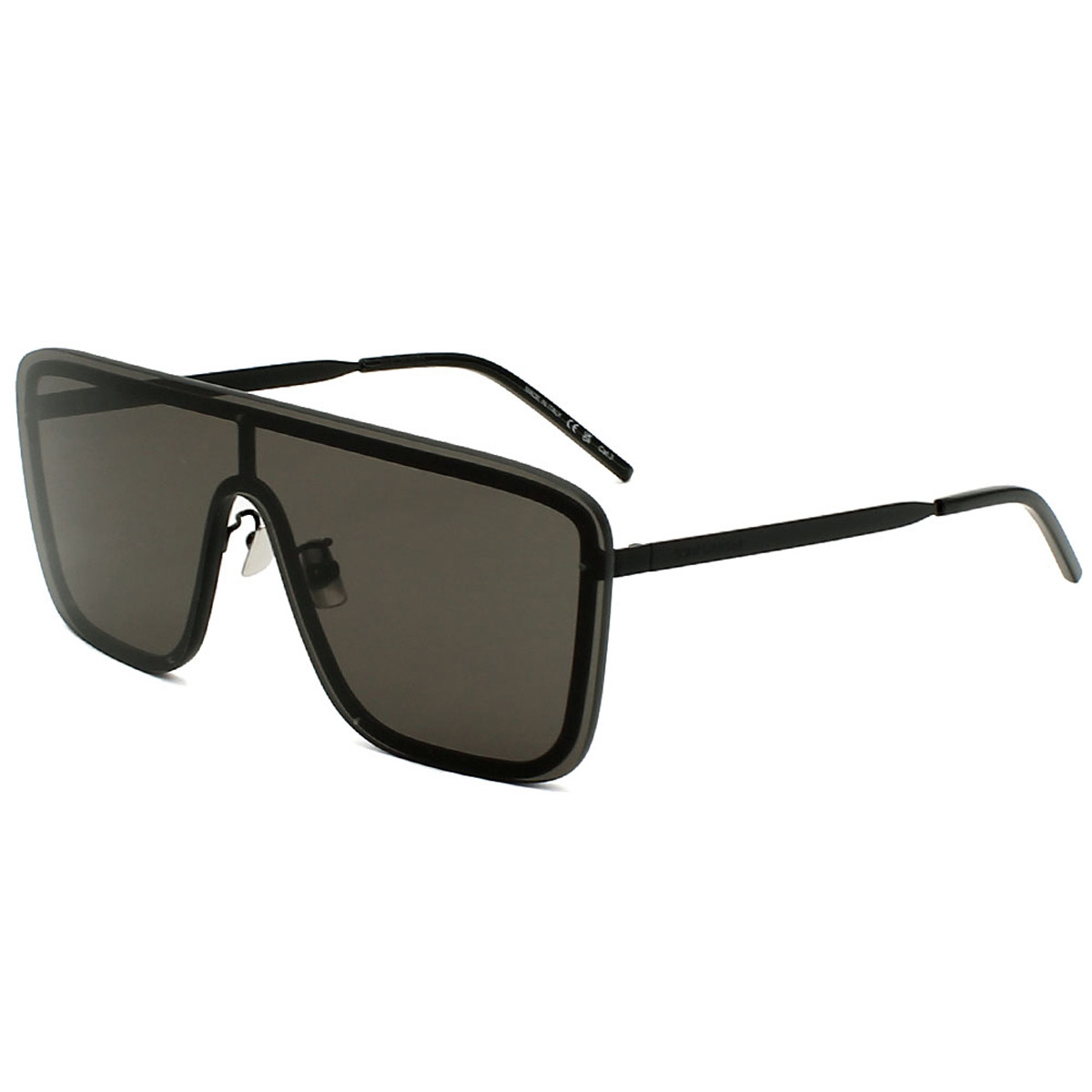 イヴサンローラン(サンローラン) Yves Saint Laurent サングラス ノーズパット SL 364 MASK-002 ティアドロップ型 アビエーター型 メンズ レディース ユニセックス ブラック
