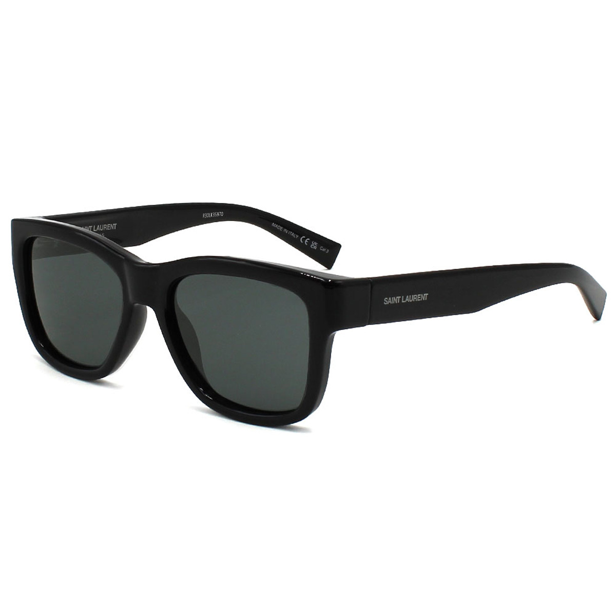 サンローラン SAINT LAURENT 黒眼鏡 世界的相応う SL 674-001 ウェリントン型 メンズ レディース ユニ一発やる 黒いこと 国内置き目品