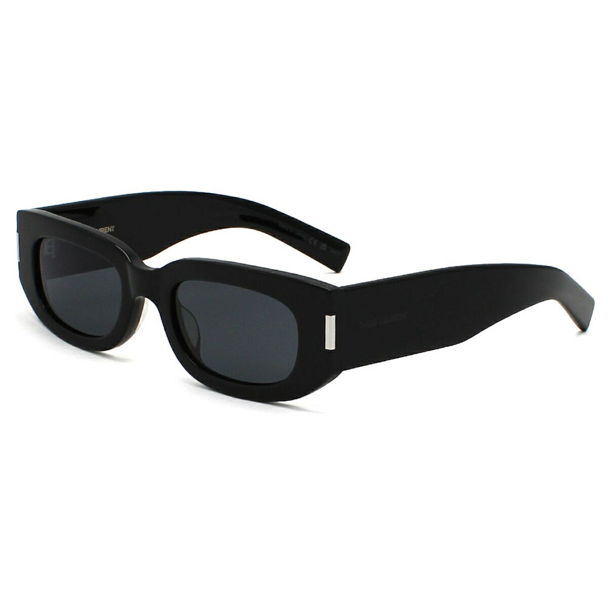 サンローラン SAINT LAURENT サングラス グローバルフィット UVカット アイウェア スクエア SL697-001 メンズ レディース ユニセックス ブラック 国内正規品
