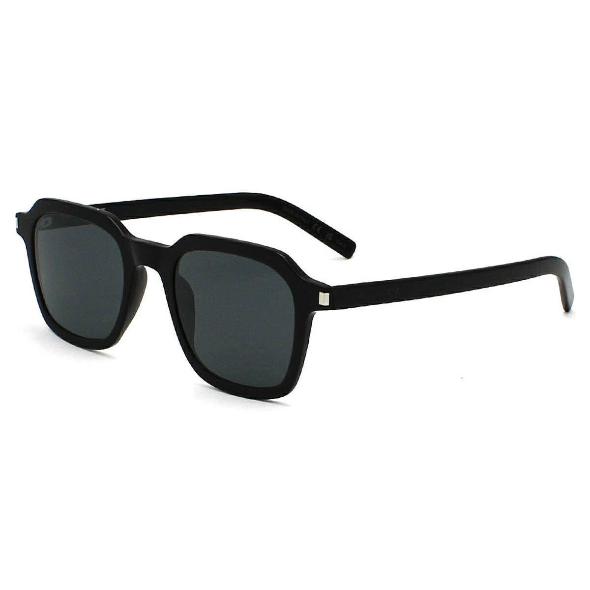 サンローラン SAINT LAURENT サングラス グローバルフィット UVカット アイウェア ウェリントン SL715-SLIM-001 メンズ レディース ユニセックス ブラック 国内正規品