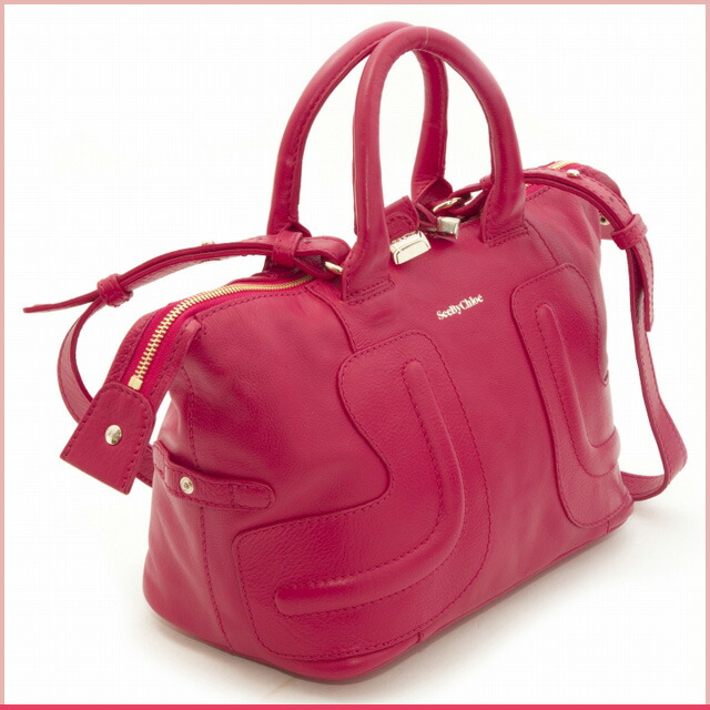 Salada Bowl It Is A Kay 2way Handbag Tote Bag Brand Regular シーバイクロエ Kay 2way ハンドバッグ フィッシャーピンク
