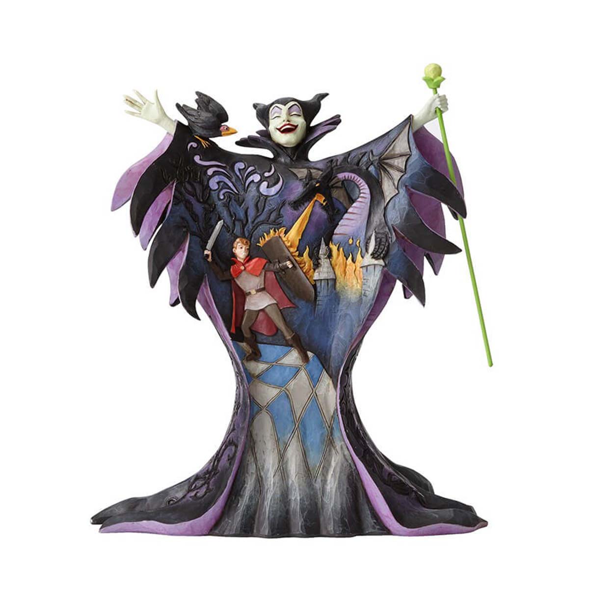 ジム ショア Jim Shore ディズニー トラディション Disney Traditions マレフィセント ヴィラン 眠れる森の美女 ギフト 父の日プレゼント 贈り物 誕生日 Educaps Com Br
