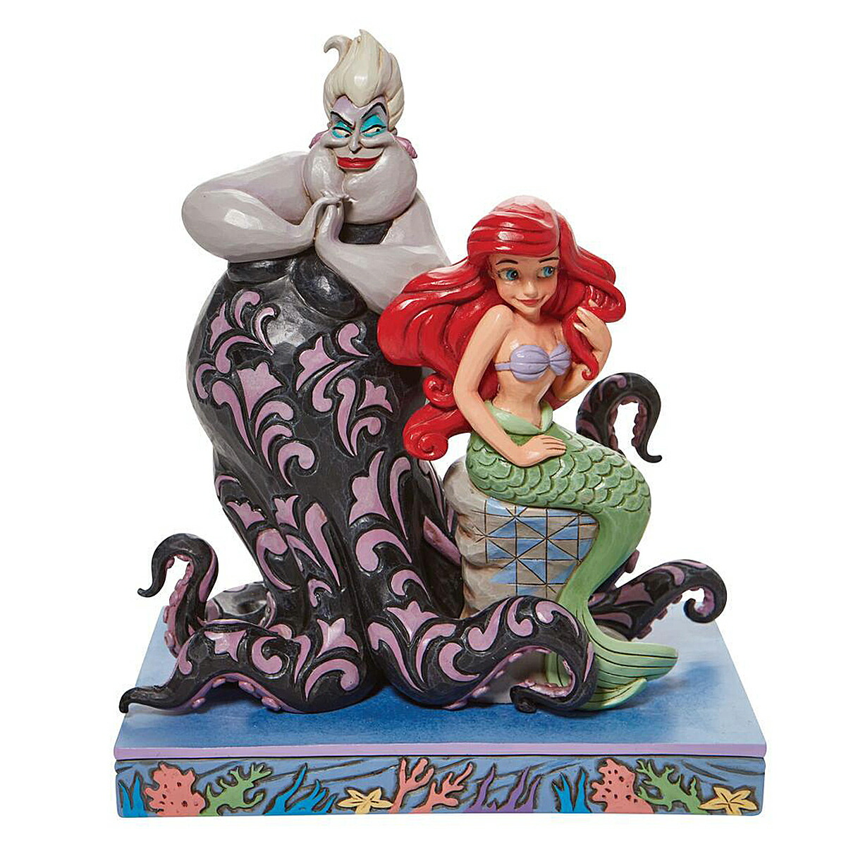 ジムショア Jim Shore ディズニー トラディション Disney Traditions アリエル&ウルスラ フィギュア 置物 人形 6010094 リトルマーメイド インテリア