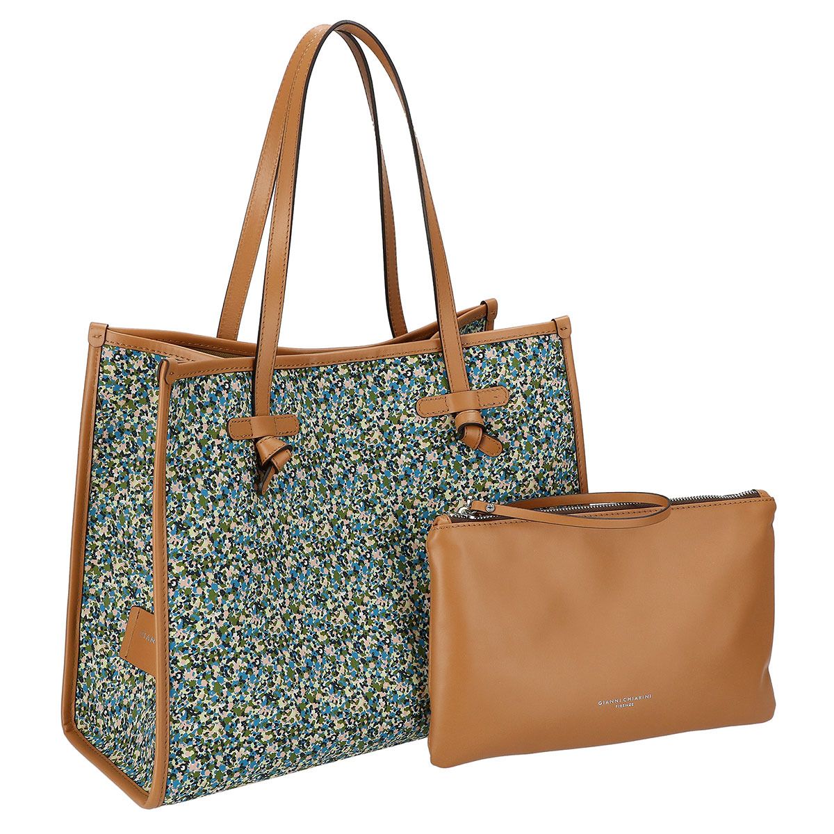 ジャンニキアリーニ GIANNI CHIARINI バッグ トートバッグ BS 6850 SPRINKLE MULTIGREEN レディース マルチグリーン