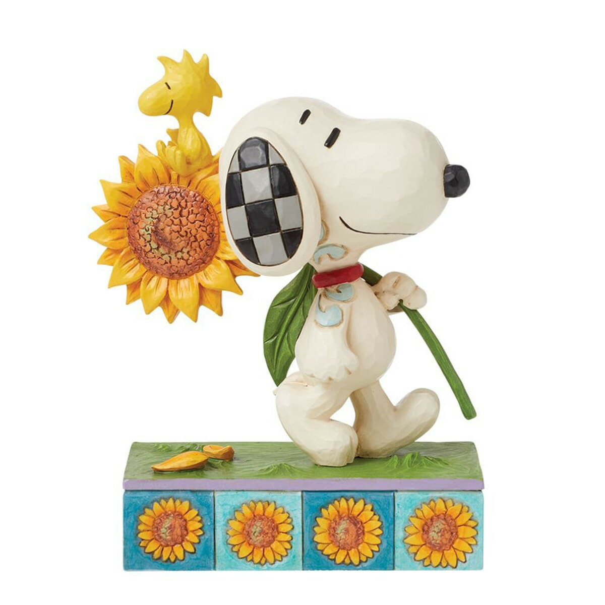 スヌーピー　ジムショア　木彫り PEANUTS JIM SHORE フィギュア Christmas Creation