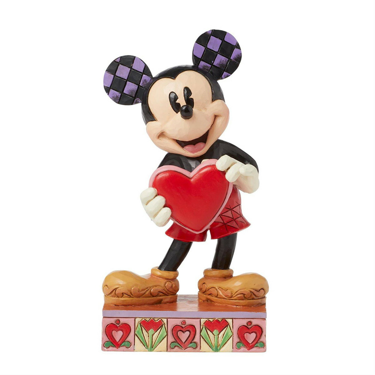 ジム ショア Jim Shore ディズニー トラディション Disney Traditions ミッキー ハート パーソナライザブル 置物 フィギュア 人形 6016329 ミッキーマウス インテリア 5,460円