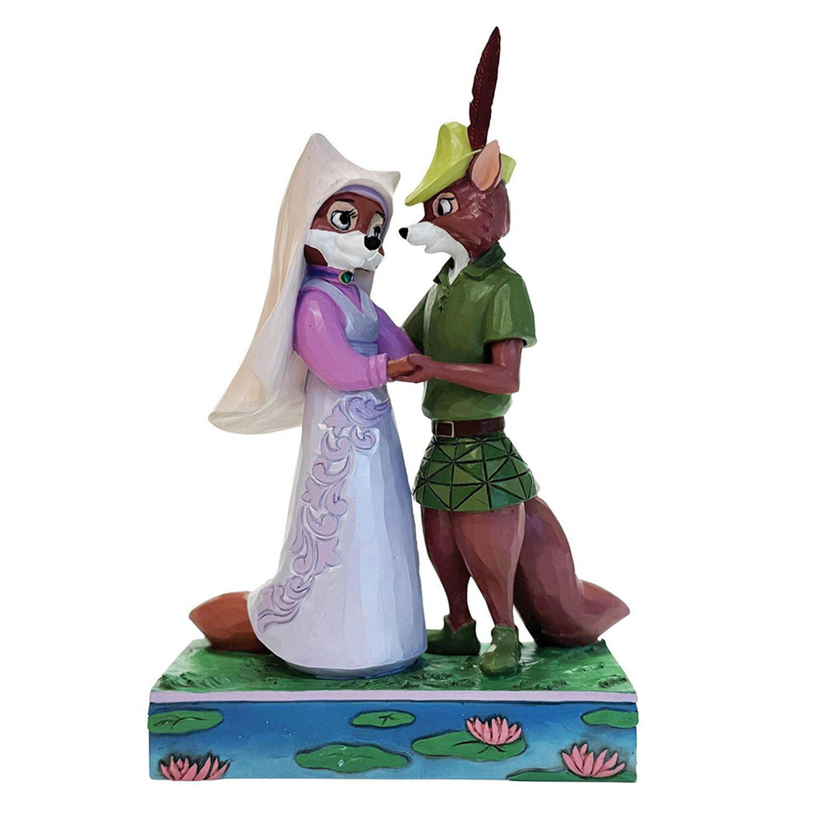 ジム ショア Jim Shore ディズニー トラディション Disney Traditions ロビンフッド＆マリアン姫 フィギュア 置物 人形 6017100 インテリア