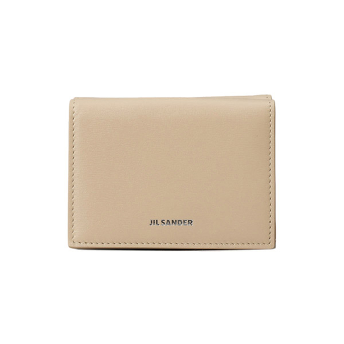 【美品】JIL SANDER 三つ折り財布 ベージュ TINY WALLET JIL SANDER ジルサンダー TINY WALLET 三つ折り財布 ミニ財布