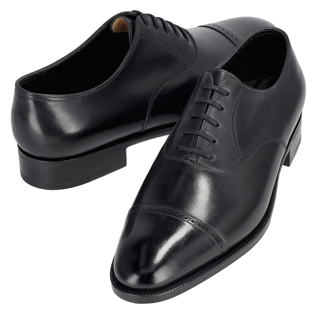 ジョンロブ John Lobb 靴 シューズ 置き目毛革 商行為シューズ 御召しものシューズ 成人男性靴 革靴 506200L 1R PHILIP II フィリップ オックスフォード 引っ切りない心付け メンズ 黒いこと 本革 なめし革