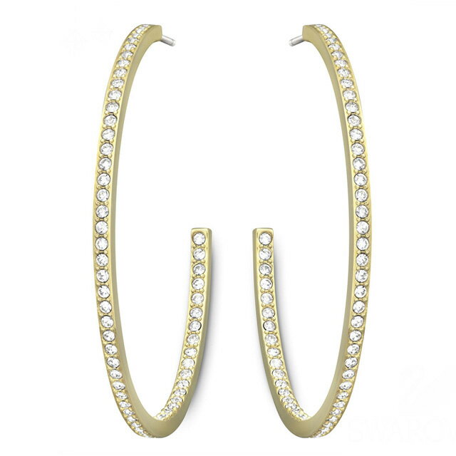 Swarovski Crystal Pave Hoop Earrings 5017088 Swarovski Crystal Pave Hoop Earrings 5017088