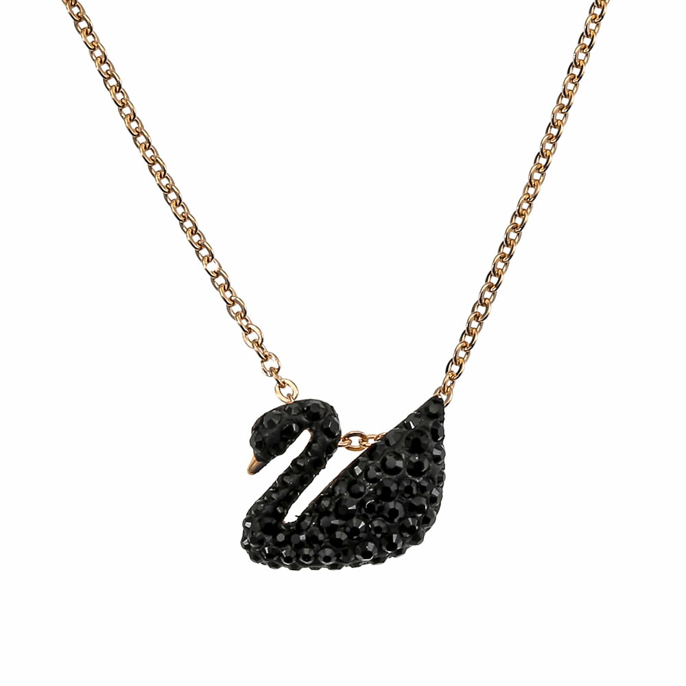 スワロフスキーSwarovski Iconic Swan Doubleネックレス 楽天市場】スワロフスキー アイコニック スワン ダブル