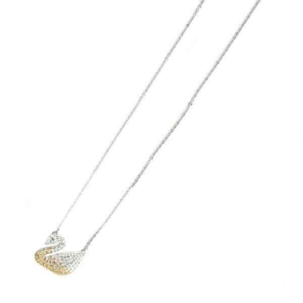 スワロフスキーSwarovski Iconic Swan Doubleネックレス 楽天市場】スワロフスキー アイコニック スワン ダブル