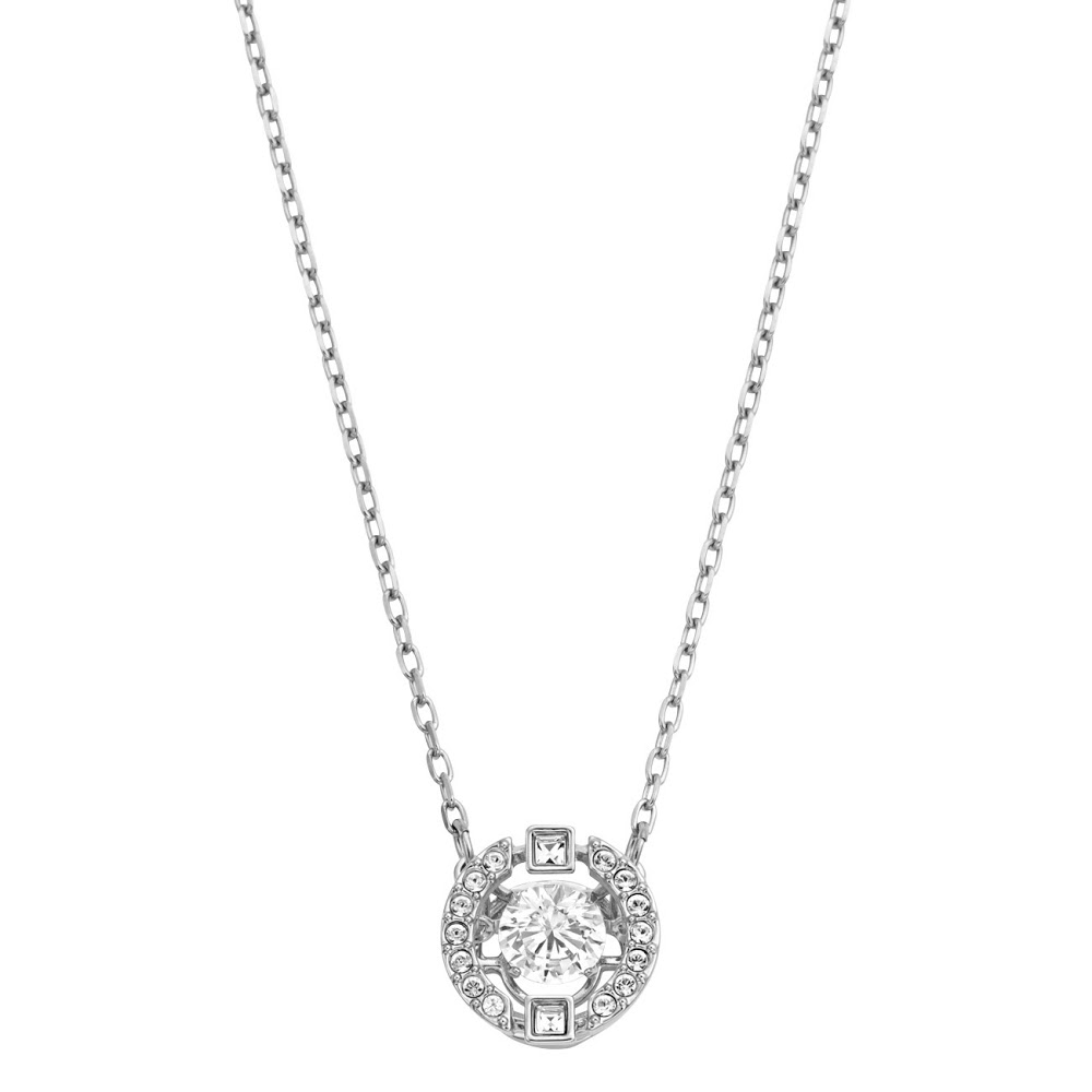スワロフスキー SWAROVSKI ネックレス ペンダント アクセサリー 5286137 スパークリングダンスラウンド SPARKLING DANCE ROUND シルバー+クリスタル