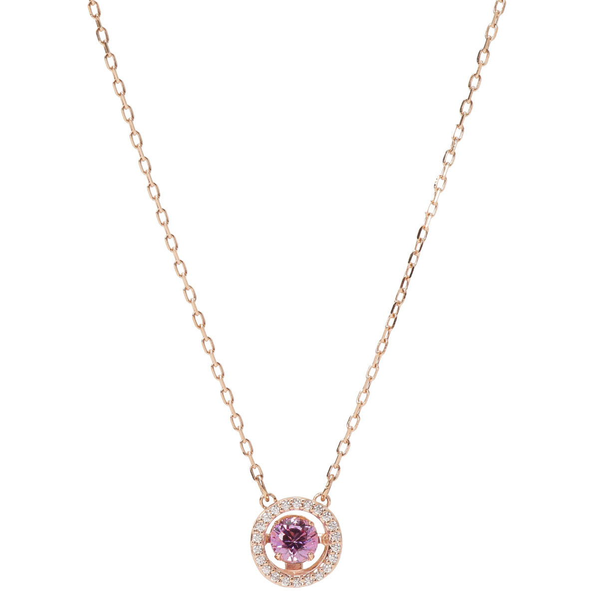 スワロフスキー SWAROVSKI ネックレス ペンダント アクセサリー 5620551 answ00601l SPARKLING DANCE PENDANT スパークリングダンス パープル+ローズゴールド 13,561円