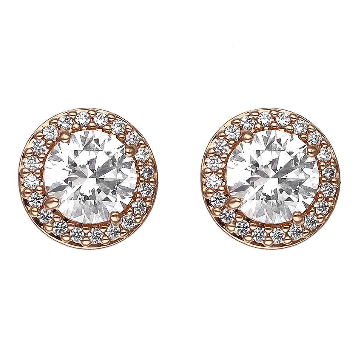 スワロフスキー swarovski アクセサリー ピアス スタッドピアス 5648995 CONSTELLA コンステラ レディース ローズゴールド+クリア｜Salada Bowl-おしゃれブランド通販