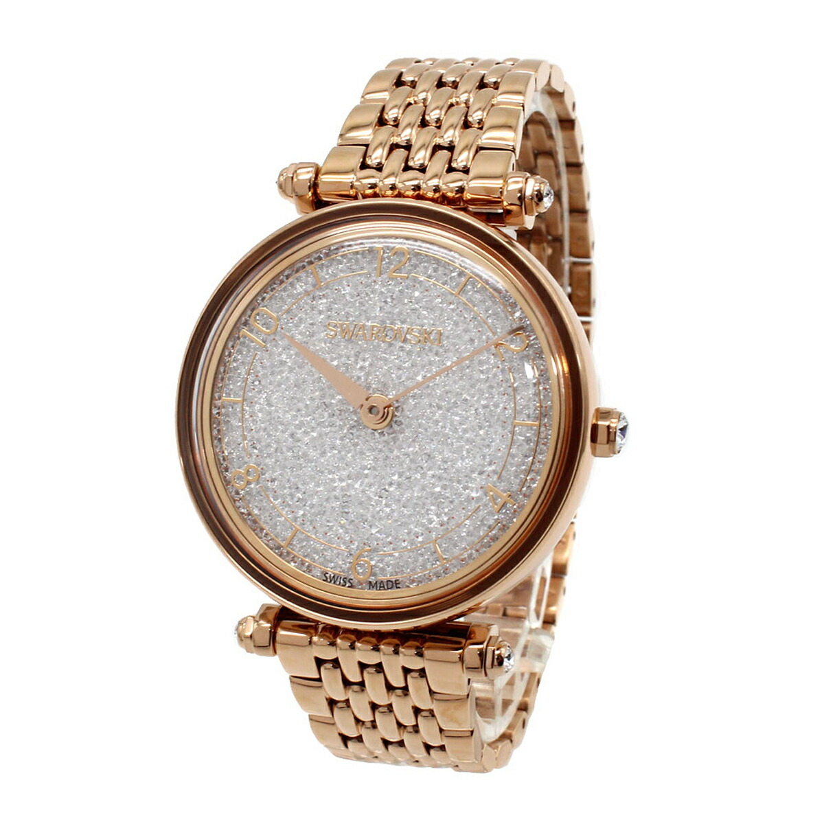 スワロフスキー swarovski 腕時計 ウォッチ Crystalline wonder クリスタラインワンダー 5656911 レディース シルバー+ローズゴールド 海外モデル｜Salada Bowl-おしゃれブランド通販