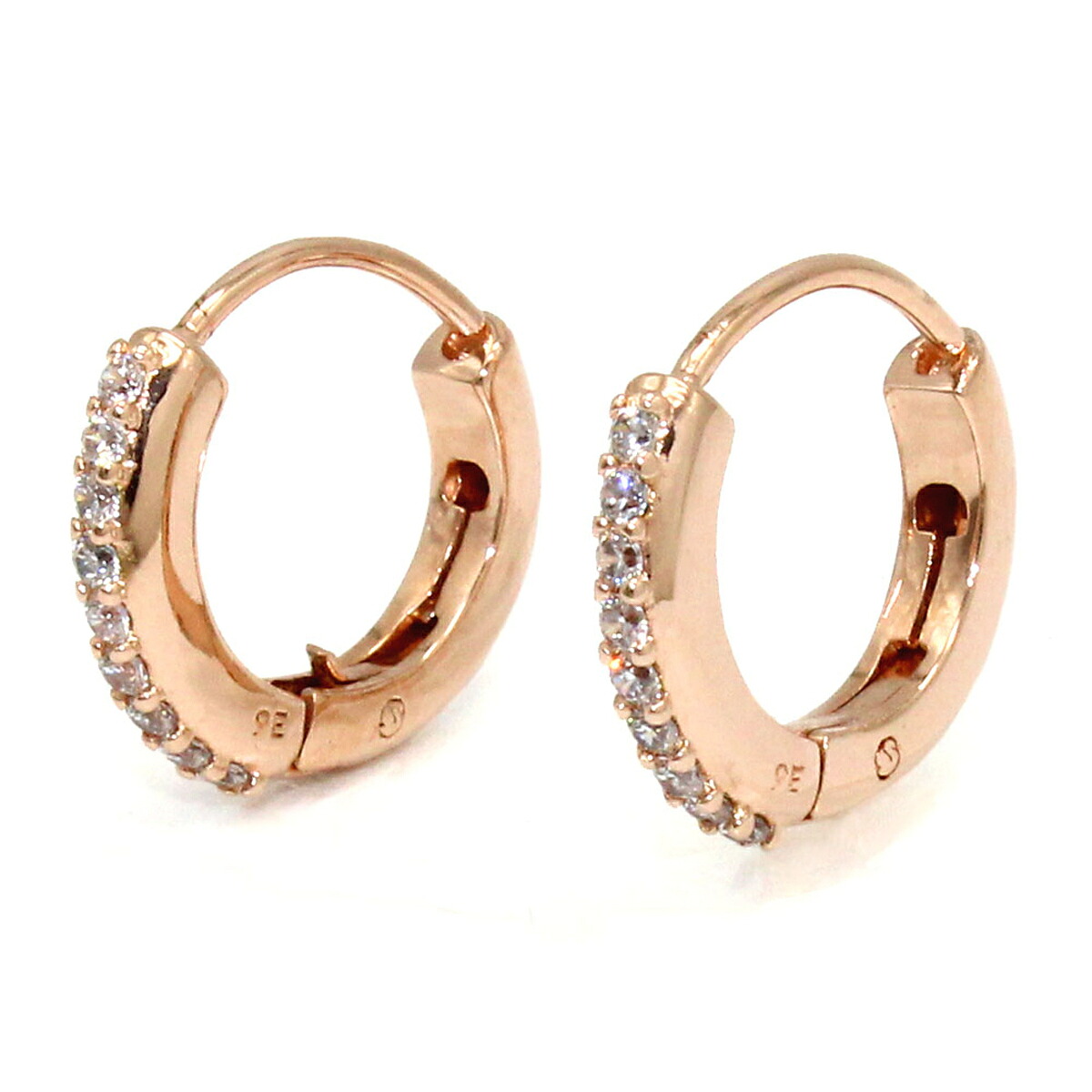 スワロフスキー swarovski アクセサリー ピアス フープピアス 5690669 Matrix マトリックス レディース ローズゴールド+ホワイト