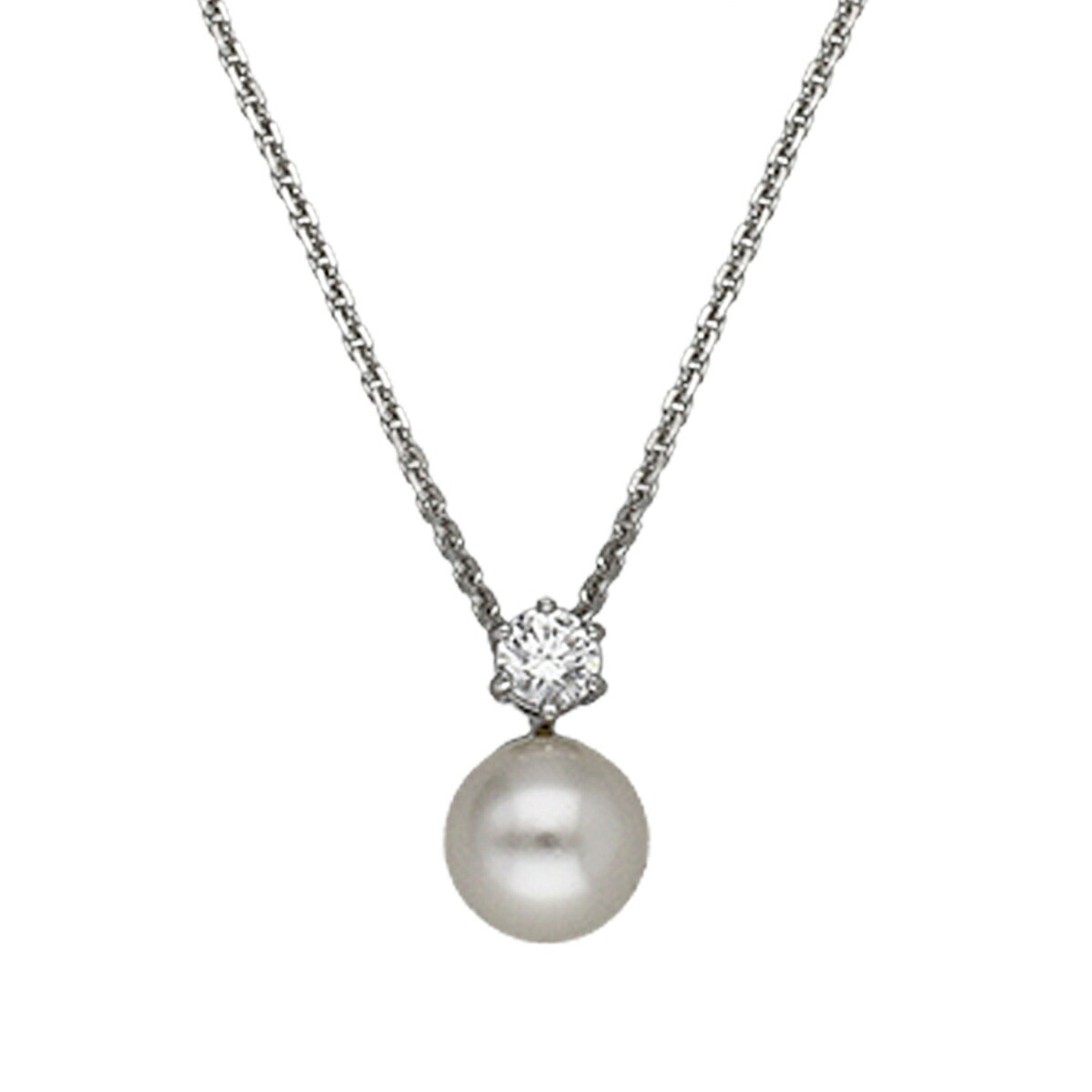 スワロフスキー swarovski ネックレス ペンダント アクセサリー 5701596 マトリックス クリスタル パール レディース シルバー+クリア+ホワイト